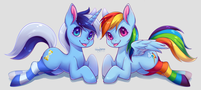    My Little Pony, Rainbow Dash, Minuette