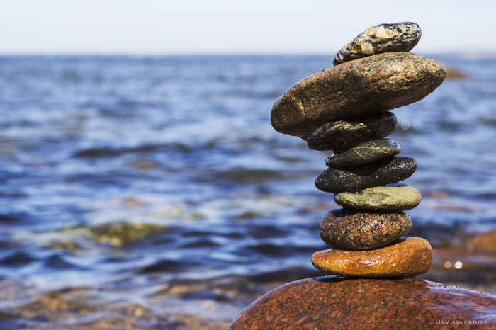 stone tower - My, Sea, A rock, Canon 600D, Yongnuo 50mm, Yongnuo