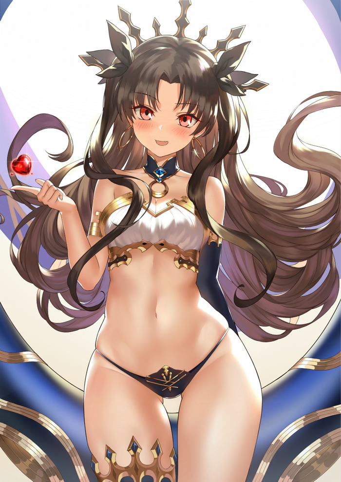 Fate Art - Anime, Anime art, Fate, Fate grand order, Ishtar, Tohsaka rin