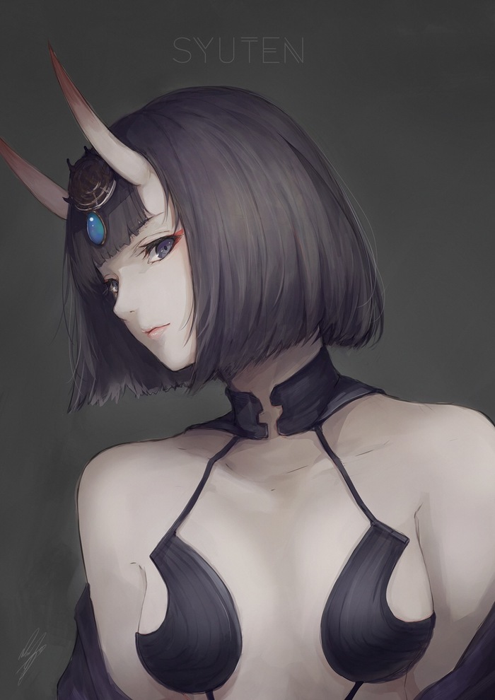 Shuten Douji - Anime Art, Аниме, Fate, Shuten Douji, Marumoru