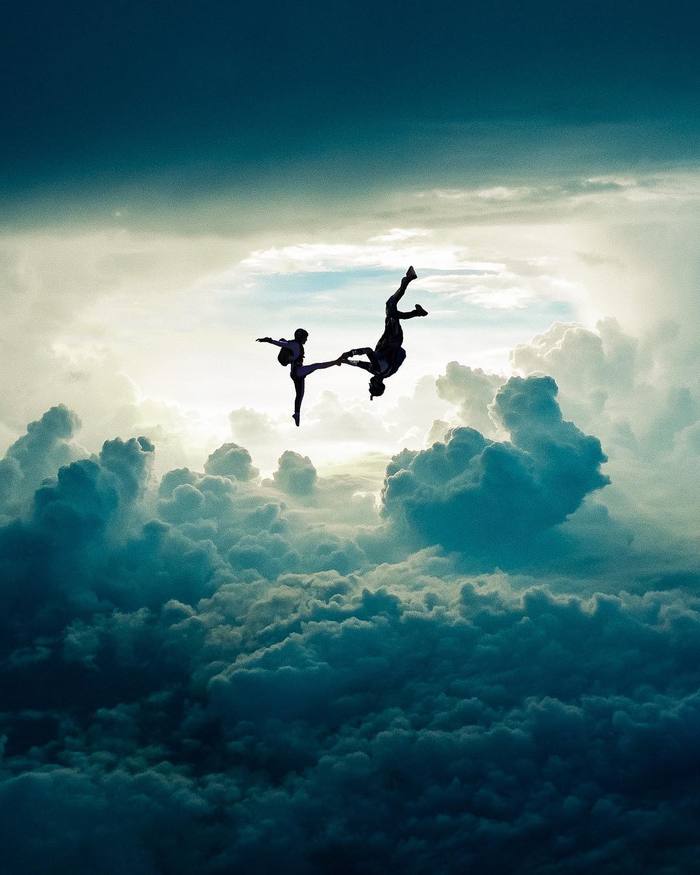 Flight - Skydiving, The photo, Sky