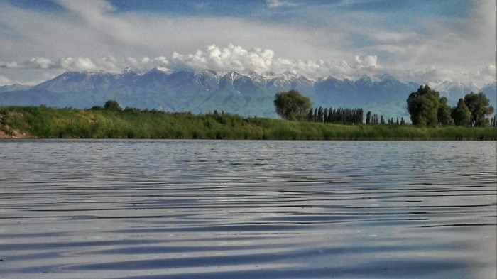 spring lake - Spring, My, Nature, Lake, The mountains