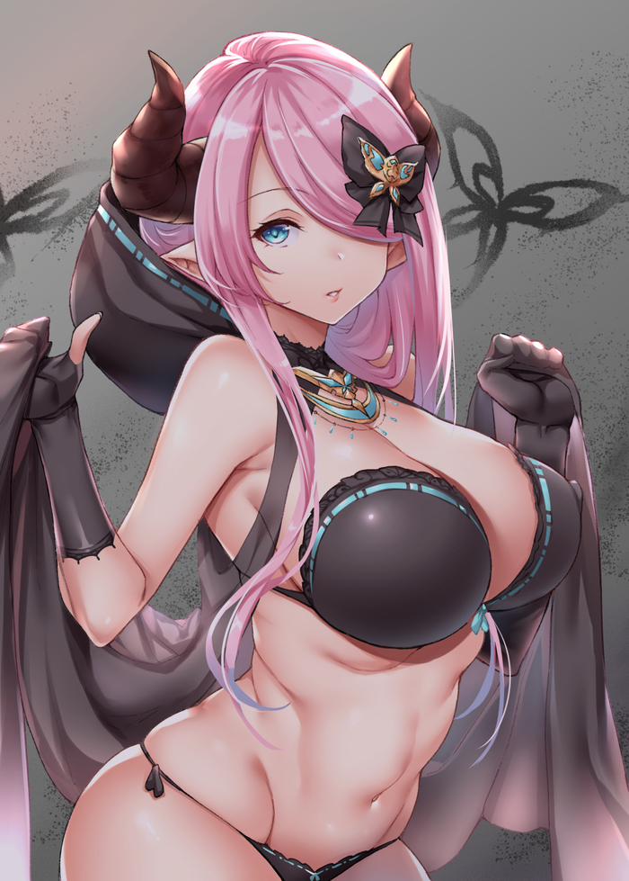 Anime art - NSFW, Anime Art, Granblue Fantasy, Mushi024, Narumeia, Аниме