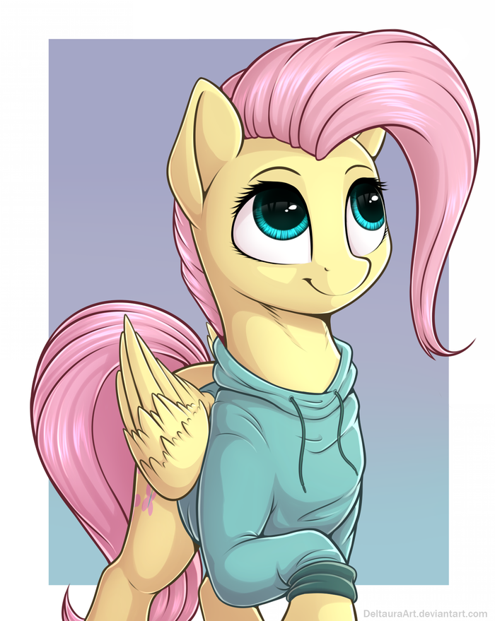  My Little Pony, Ponyart, Fluttershy, Deltauraart