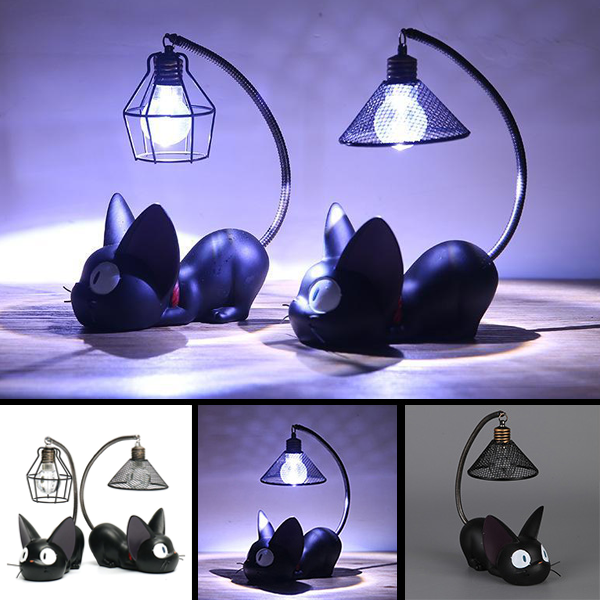 What does a real cat lamp look like? - cat, Лампа, , Lamp, Black cat, Cat with lamp