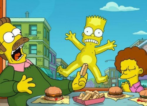 The Simpsons - The Simpsons, Bart Simpson, Ned Flanders