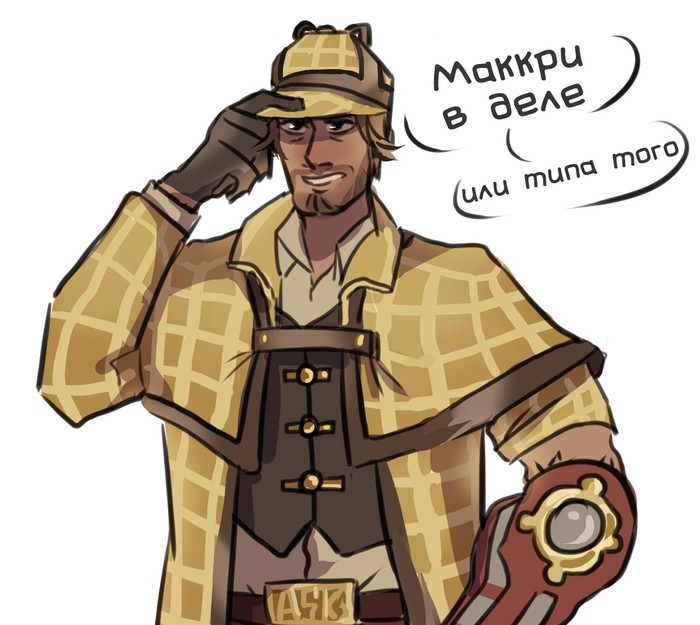 When you're not good at pranks - Overwatch, Blizzard, Comics, Moira, McCree, Games, , Longpost