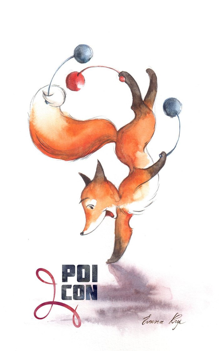foxes - My, Fox, Drawing, Longpost, Art, Furry art, Creation, Watercolor, Poi, 