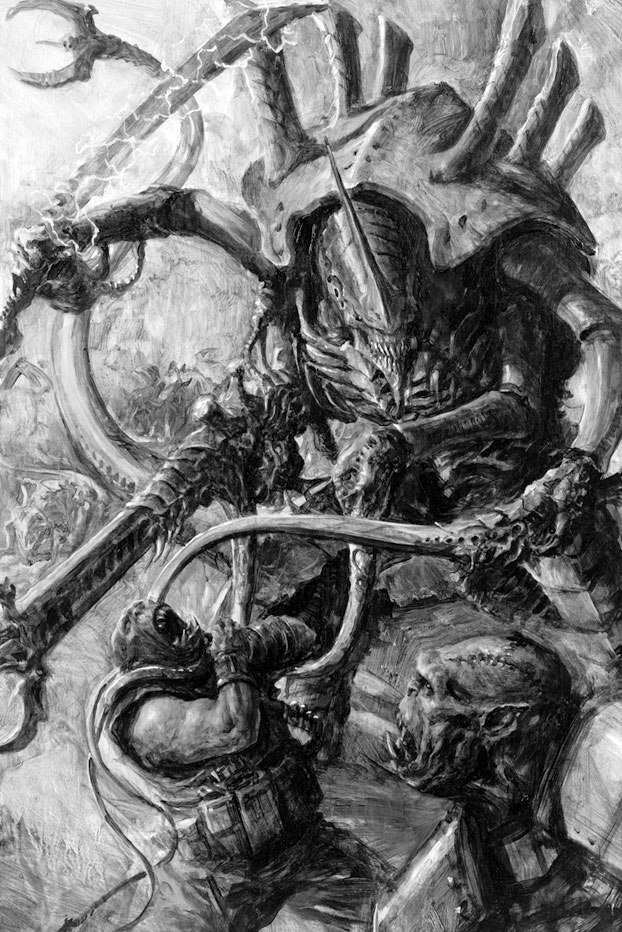 A compilation of old xenos! - Warhammer 40k, Old warhammer, Eldar, Orcs, Tau, Wh Art, Longpost