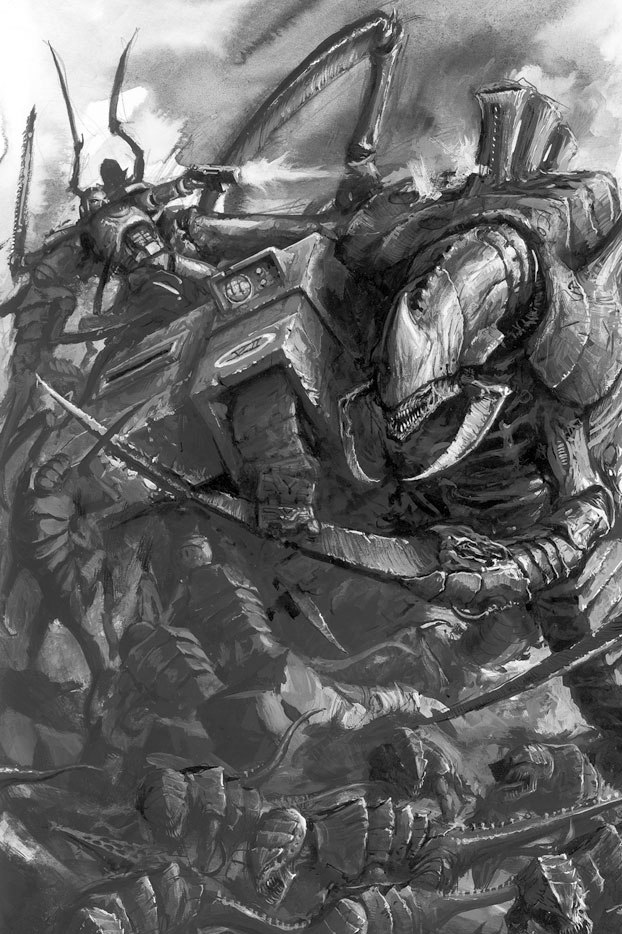 A compilation of old xenos! - Warhammer 40k, Old warhammer, Eldar, Orcs, Tau, Wh Art, Longpost