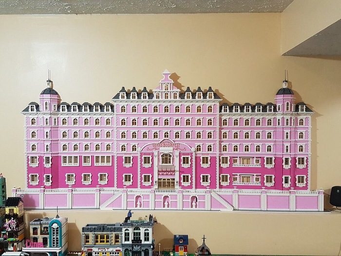 Lego Grand Budapest Hotel - Lego, Moc, Grand Budapest Hotel, Reddit