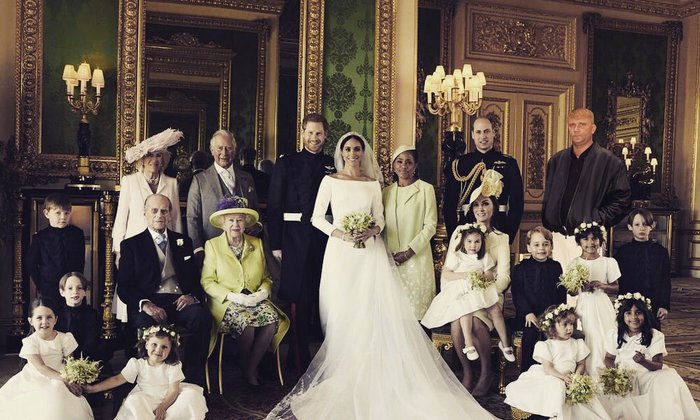 Wedding photo of Prince Harry and Meghan Markle. - The photo, Wedding, Witness from Fryazino, Humor, Prince harry, Meghan Markle, Wedding photography, The Royal Family