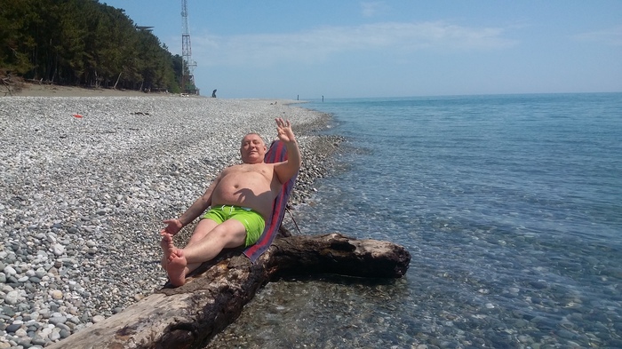 Was in Abkhazia. - Black Sea, Abkhazia, Pitsunda, My, Resort