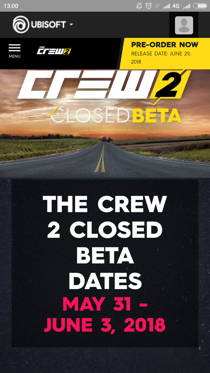 The Crew 2 - Closed Beta Code LootPack , Uplay, 