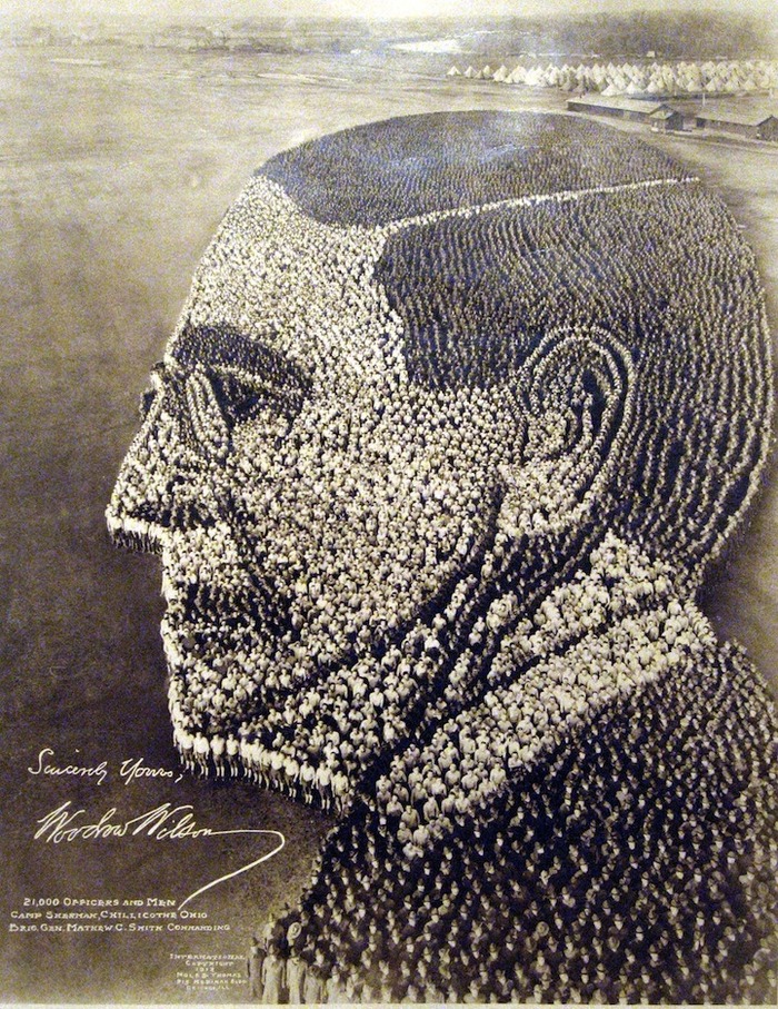No words... just Woodrow - Woodrow Wilson, Performance, The photo, World War I