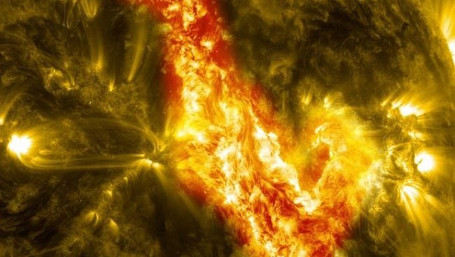 Massive explosion recorded in space - news, Space, Explosion, The sun, Satellite, The photo, Fake