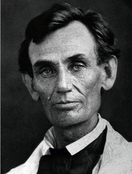 Abraham Lincoln without beard - Now you have seen more, Story