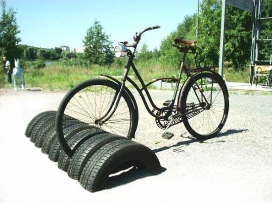 From tires - Dacha, Tires, Entertainment, Longpost