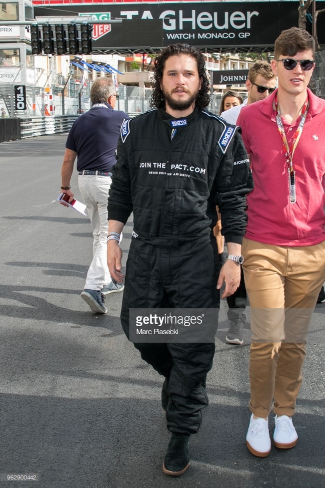 Keith, Nikolai and Liam in Formula 1 in Monaco - Game of Thrones, The photo, Longpost, Kit Harington, Nikolai Koster-Waldau, Liam Cunningham, Formula 1, Monaco