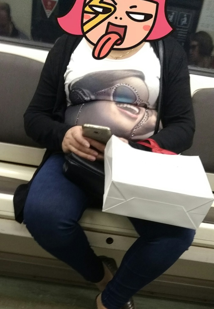 good print - Print, My, Metro, T-shirt