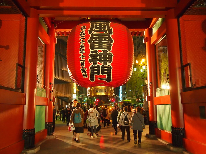 Night Asakusa - My, Asakusa, Japan, Longpost