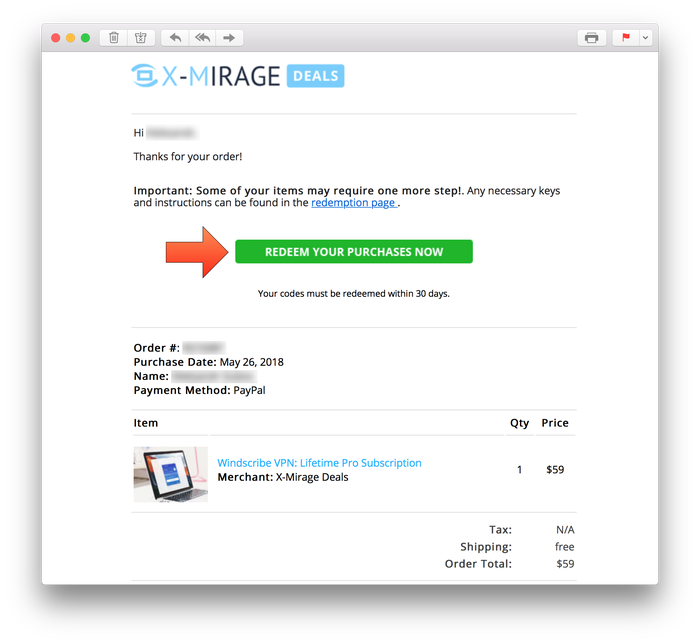 ваучер код для windscribe