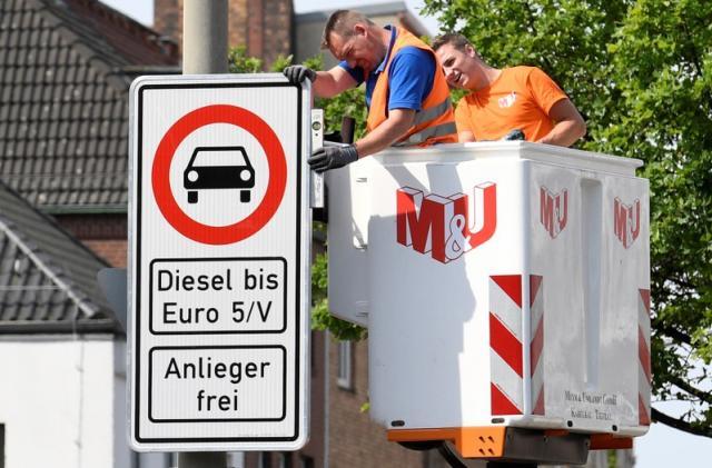 Diesel ban process underway - Diesel, Europe, Hamburg