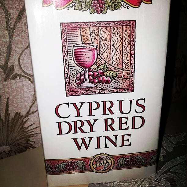 Cyprus Dry Red Wine - Моё, Кипр, Вино, Сухое, Красный