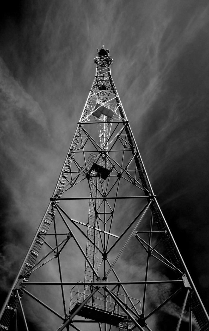 radio wind - My, My, Nikon d80, Sky, Tower, Подмосковье