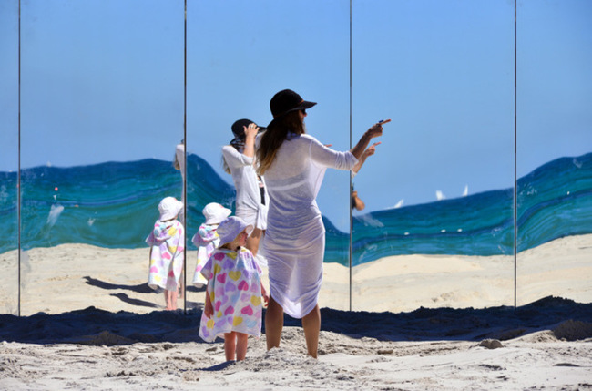 A bit of beach magic - Design, Beach, Ocean, Australia, Sunset, Summer, Longpost