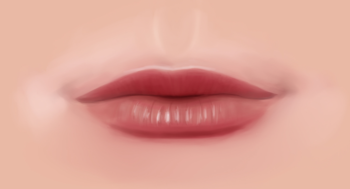 Lips - Моё, Lips, Губы, Рисунок