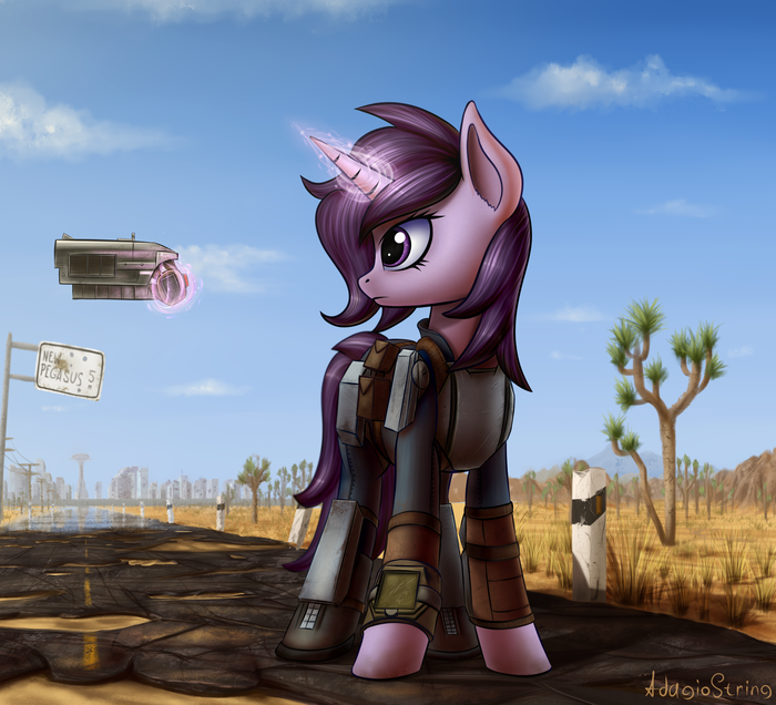    My Little Pony, Fallout: Equestria, Original Character, Ponyart