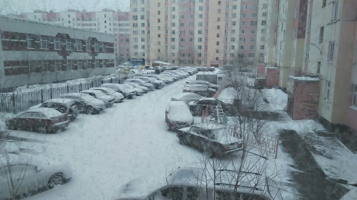 And the day after tomorrow is already summer - My, Snow, Snowfall, Good weather, Summer, Longpost
