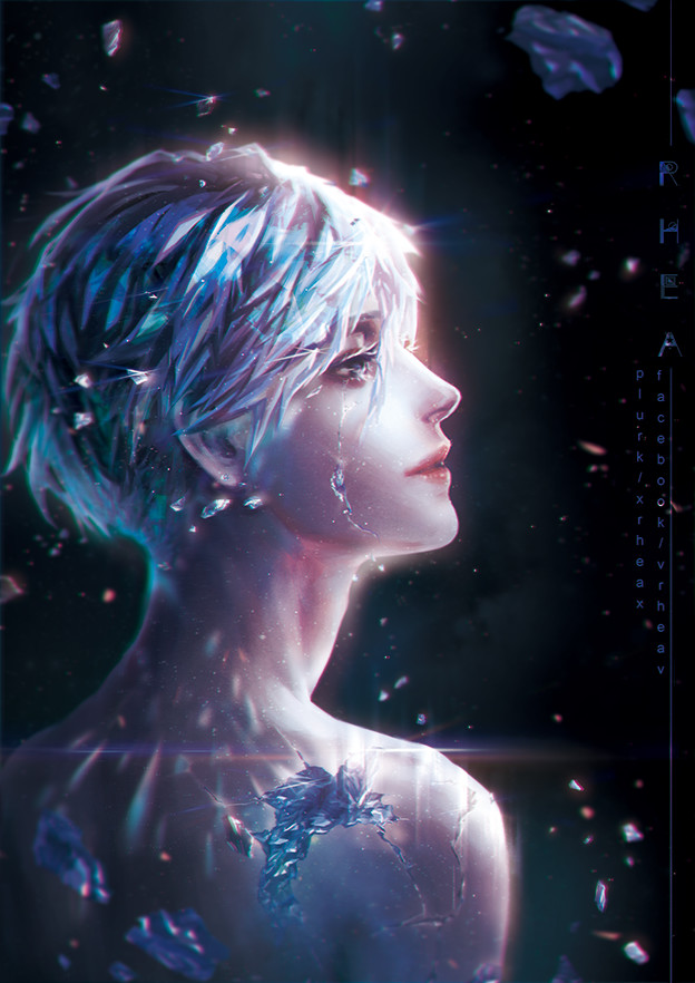 Antarcticite - Anime Art, Аниме, Houseki No Kuni, Antarcticite, Xrheax