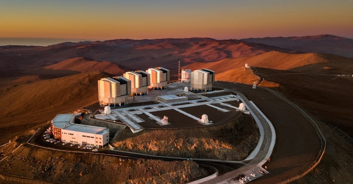 Very large telescope. Европейская Южная обсерватория (eso). Паранальская обсерватория (VLT), Чили. Очень большой телескоп (VLT), Чили. Европейская Южная обсерватория в Чили.