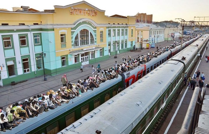 To Baikal - , Baikal, A train