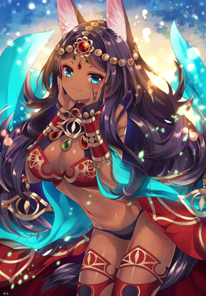 Anime Art - Anime Art, Аниме, Fate, Fate Grand Order, Caster of Midrash, Queen of sheba