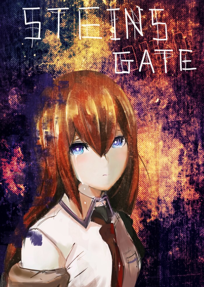 Прощай... - Аниме, Визуальная новелла, Steins Gate, Steins Gate 0, Kurisu Makise, Anime Art, Спойлер