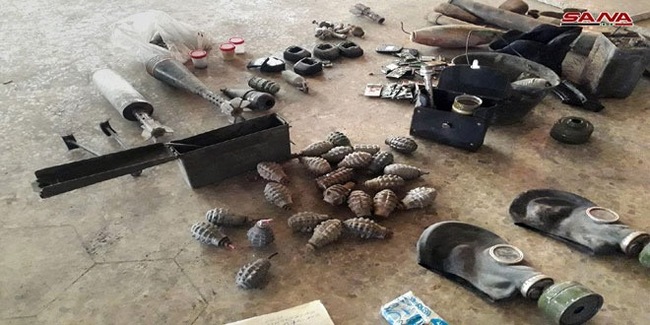 Security forces find more bombs in Damascus - Translation, War in Syria, Damascus, Politics, Mines, Svu, Longpost