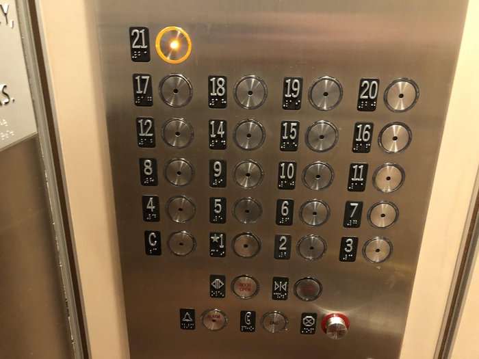 The hotel does not have a 13th floor. - Hotel, 13th floor