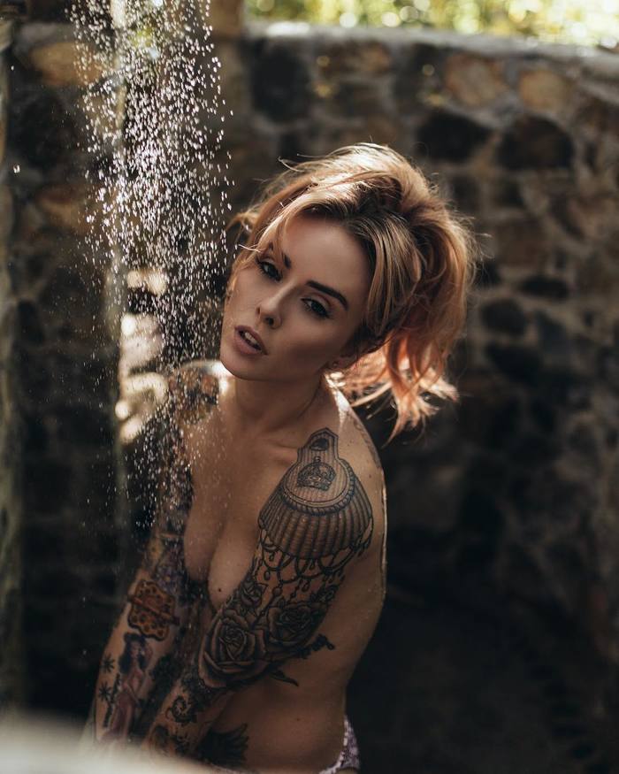 Alysha nett - NSFW, , Girl with tattoo, Erotic, Tattoo