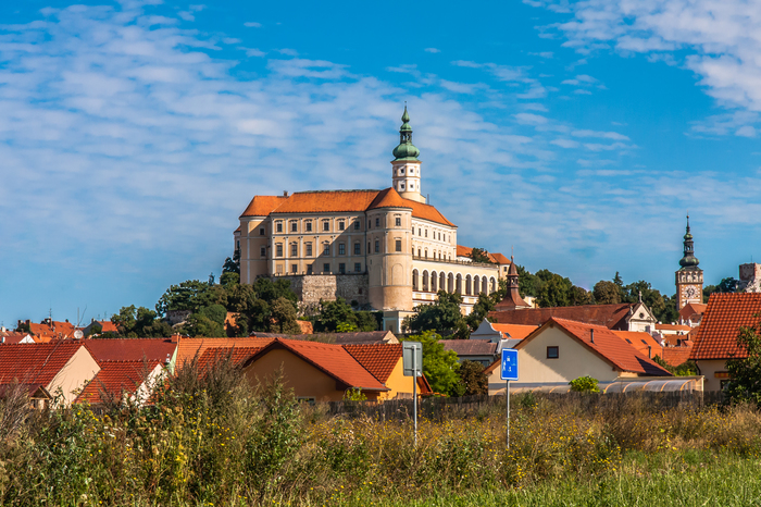 The town of Mikulov in Moravia - My, Czech, Moravia, , Lock, Story, , Longpost