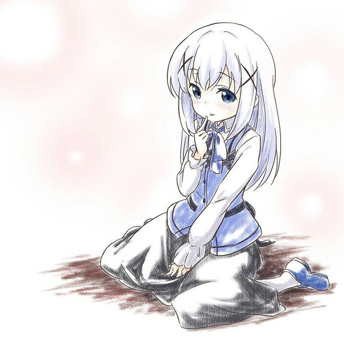 Anime art
 - Anime art, Anime, Loli, Gochuumon wa usagi desu ka?, 