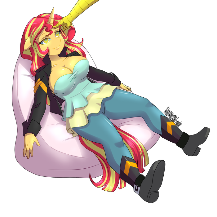   My Little Pony, Equestria Girls, Sunset Shimmer, Danmakuman