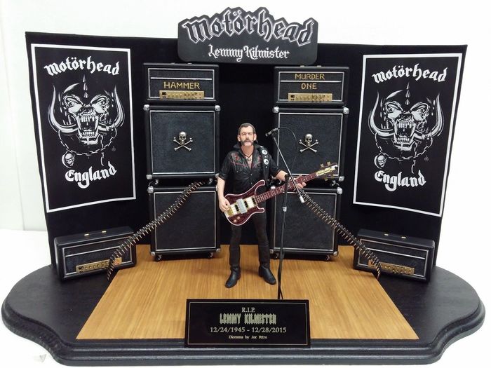 Lemmy Kilmister - Lemmy Kilmister, Motorhead, Diorama, The photo, Text, Longpost