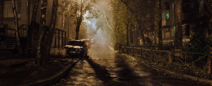 Izhevsk, courtyards. - My, Izhevsk, Nikon, 