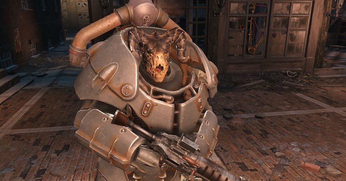 Fallout 4 2. Коготь смерти анклава Fallout 4. Фоллаут когти смерти анклава. Коготь смерти в силовой броне. Fallout 3 коготь смерти анклава.