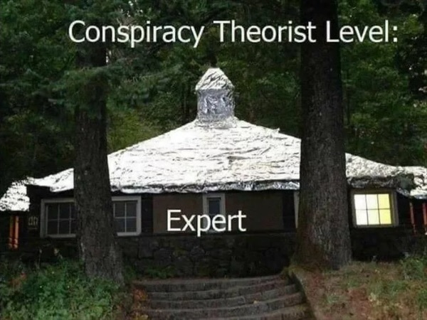 Stealth level: EXPERT - Mania, Persecution mania, Conspiracy, Stealth, Camouflage, 9GAG