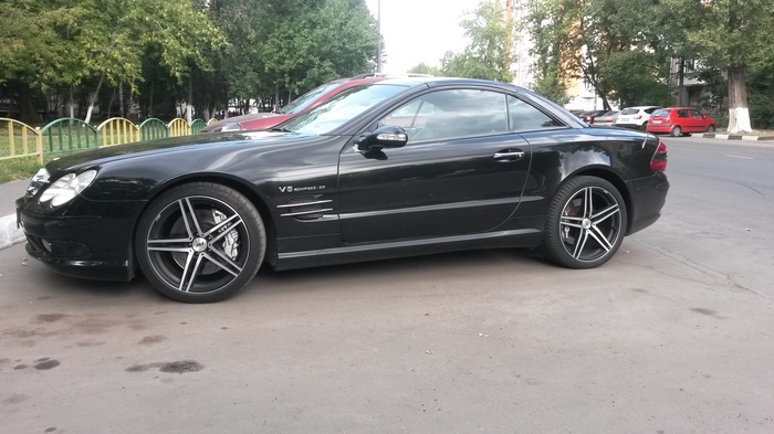 Mercedes sl55 amg, the cost of ownership is hundreds of thousands of rubles a year. - My, Mercedes, Mercedes, Divorce, Deception, Amg, Amg, Expensive, Review, Longpost