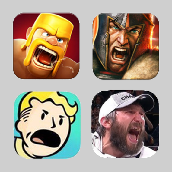 Guys screaming to the right - My, Alexander Ovechkin, Appendix, Icons, Hockey, 